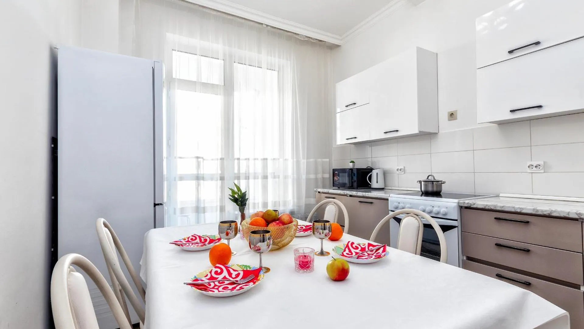 Apartment Большая 3 Комнатная Квартира Expo Residents Taldykol